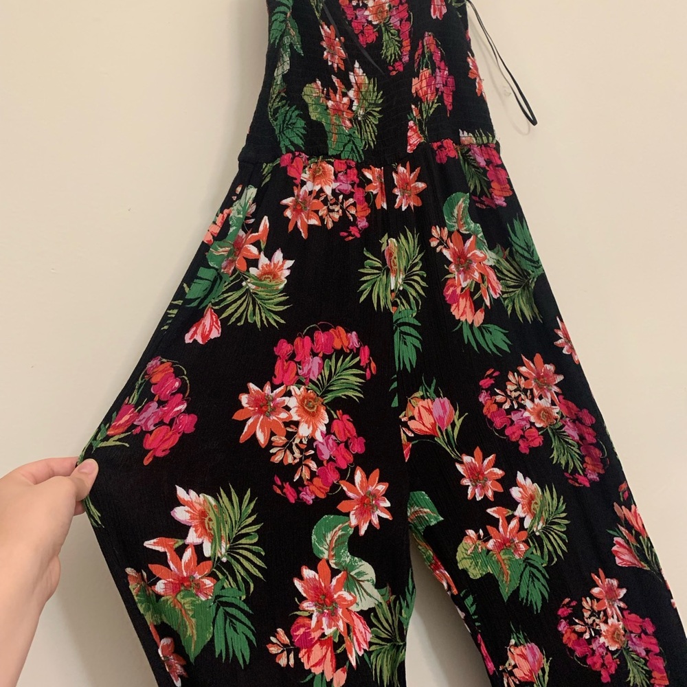 Fashion Nova Floral Jumpsuit